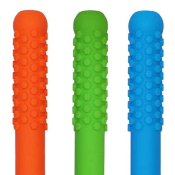 Sensory Teether Tube and Feeding Spoon - 4 Pack - Picture 12 of 16